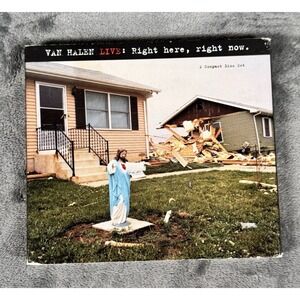 Van Halen Live: Right Here, Right Now 2 CD Digipak Set 1993 Warner Bros Music